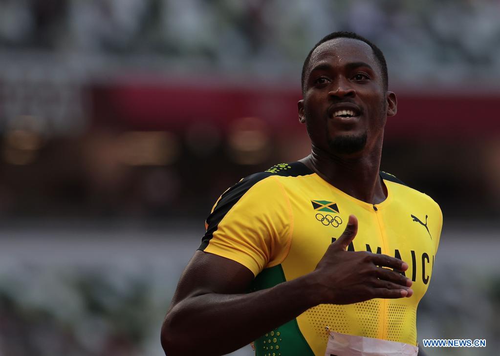 Jamaican Hurdler Parchment wins men's 110m hurdles at Tokyo Olympics Xinhua English.news.cn