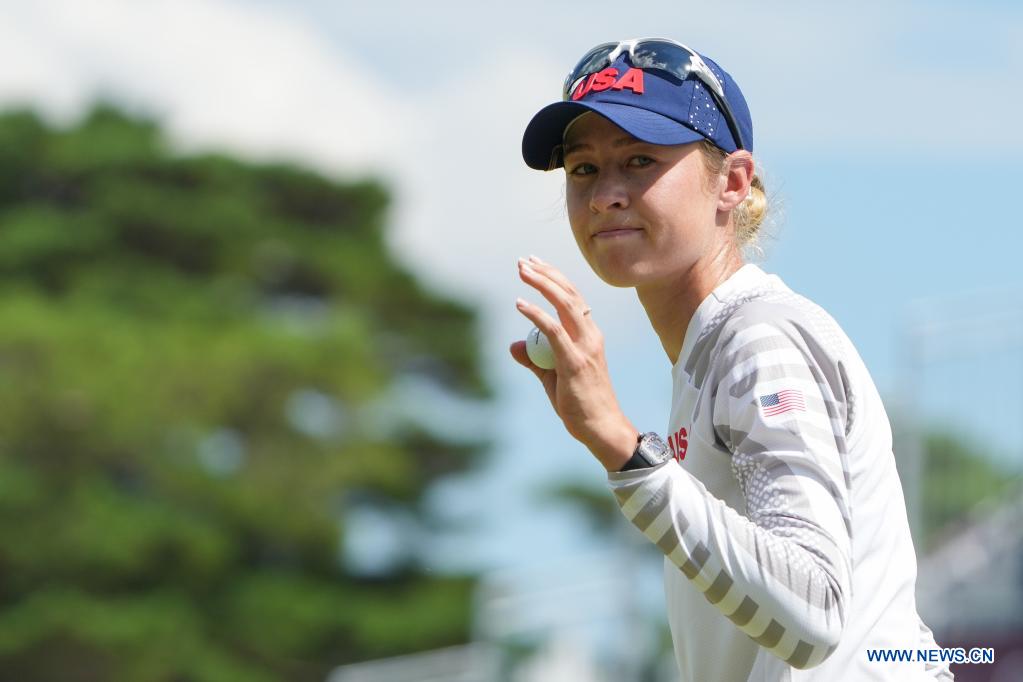 American Korda clings to lead in Tokyo 