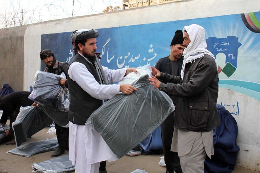 China-donated aid distributed among needy families in Afghanistan's Jawzjan province