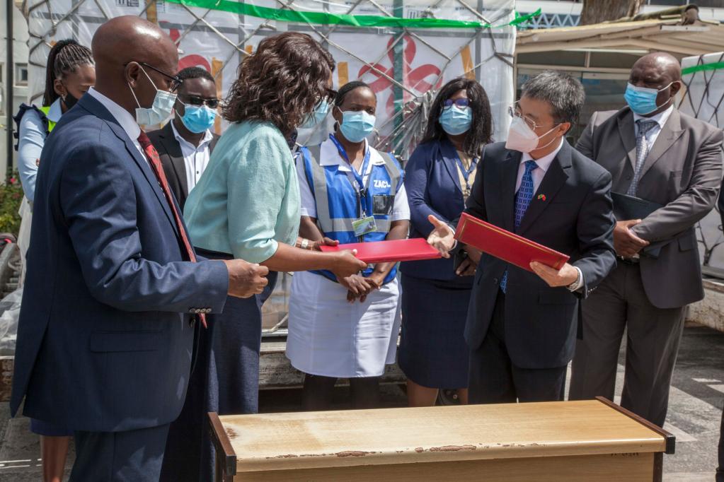 Zambia receives 2nd batch of China-donated COVID-19 vaccines