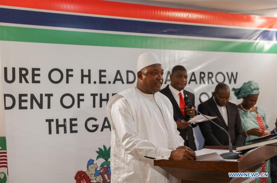 SENEGAL-DAKAR-THE GAMBIA-ADAMA BARROW-SWEARING-IN CEREMONY