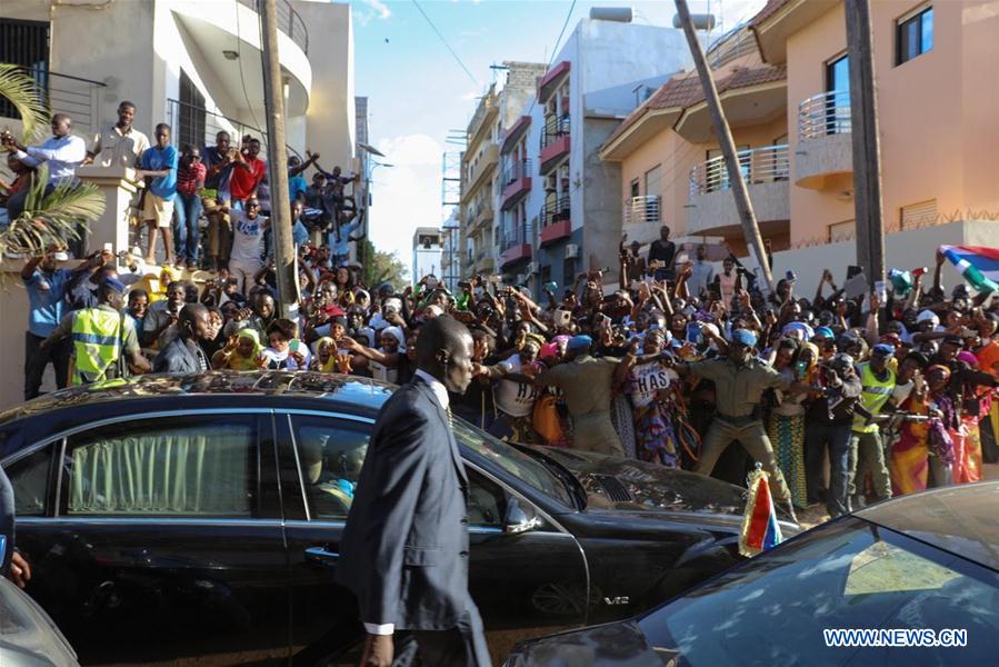 SENEGAL-DAKAR-THE GAMBIA-ADAMA BARROW-SWEARING-IN CEREMONY