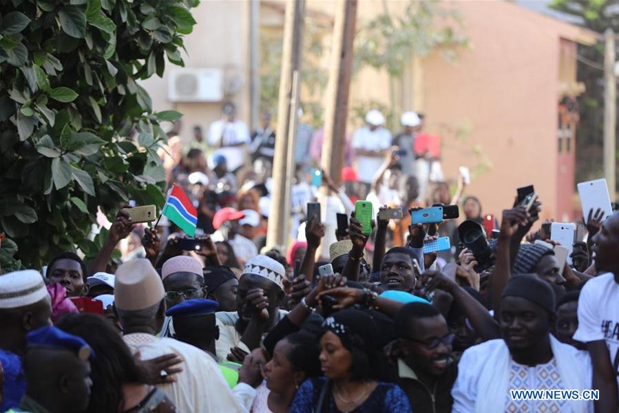 SENEGAL-DAKAR-THE GAMBIA-ADAMA BARROW-SWEARING-IN CEREMONY