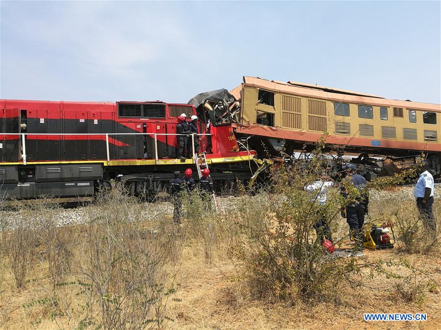 ANGOLA-NAMIBE-RAILWAY-TRAIN CRASH