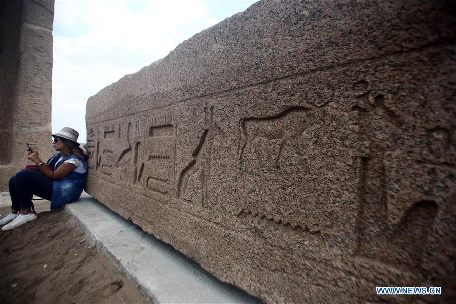 EGYPT-SHARQIYA-ANCIENT EGYPT-OPEN-AIR MUSEUM