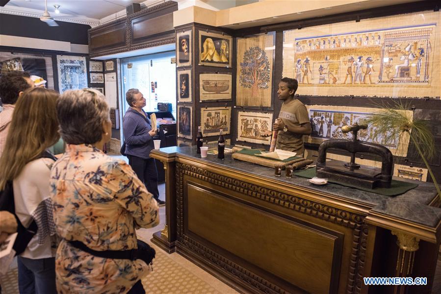 EGYPT-GIZA-CULTURE-PAPYRUS