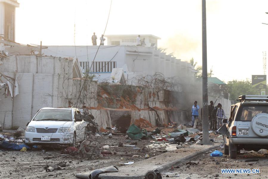 SOMALIA-MOGADISHU-TRIPLE BOMB BLASTS