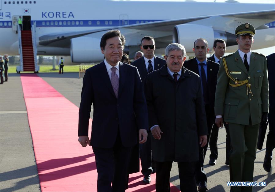 ALGERIA-ALGIERS-ROK-PM-VISIT