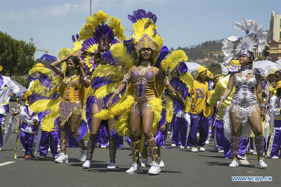 SOUTH AFRICA-CAPE TOWN-MINSTREL PARADE-CELEBRATION