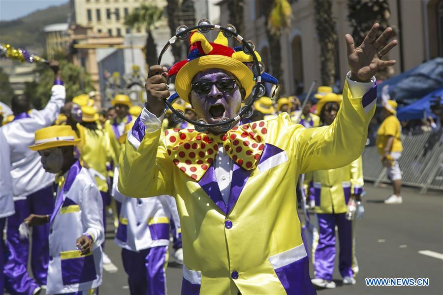 SOUTH AFRICA-CAPE TOWN-MINSTREL PARADE-CELEBRATION