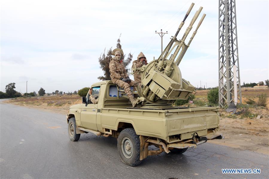 LIBYA-TRIPOLI-CLASHES-SECURITY FORCE-PATROL