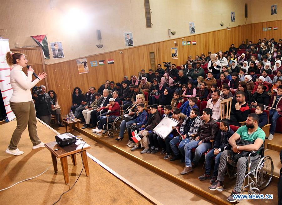 SYRIA-DAMASCUS-CONFLICT LEFTOVERS-AWARENESS SESSION