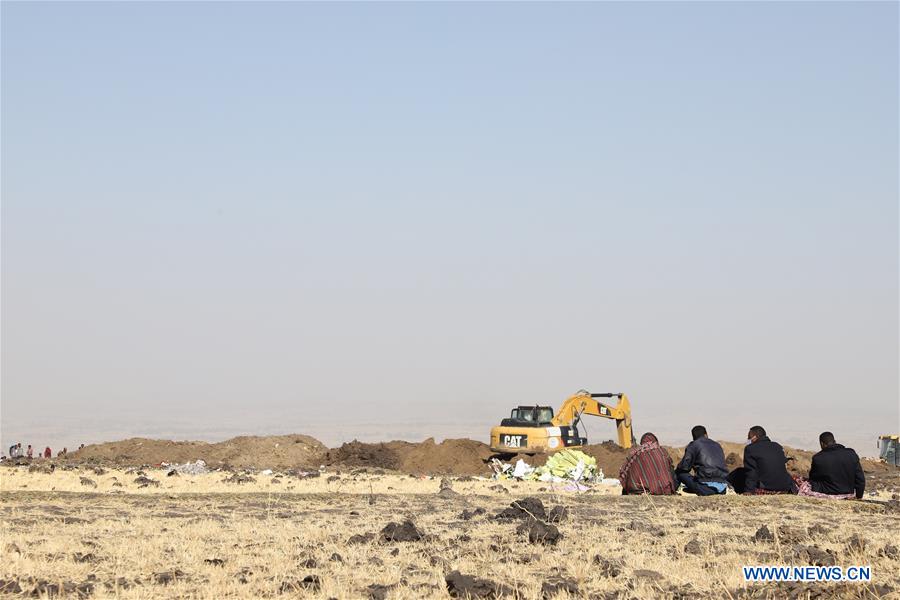 ETHIOPIA-BISHOFTU-ETHIOPIAN AIRLINES-JET CRASH