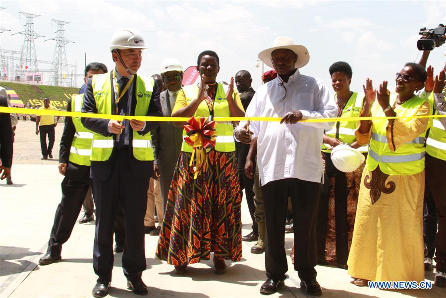 UGANDA-KAYUNGA-CHINESE-BUILT HYDROPOWER PLANT-INAUGURATION