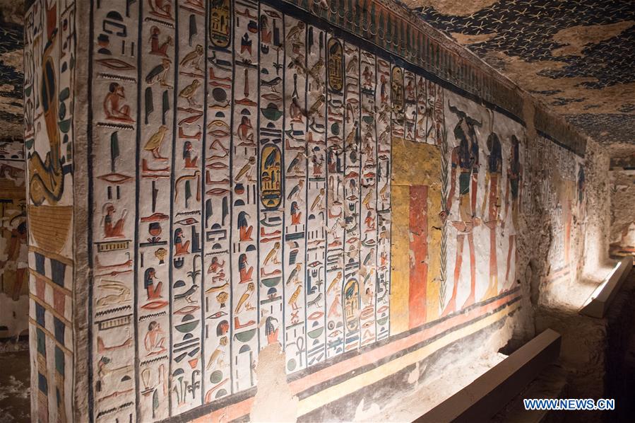 EGYPT-LUXOR-VALLEY OF QUEENS-NEFERTARI-TOMB