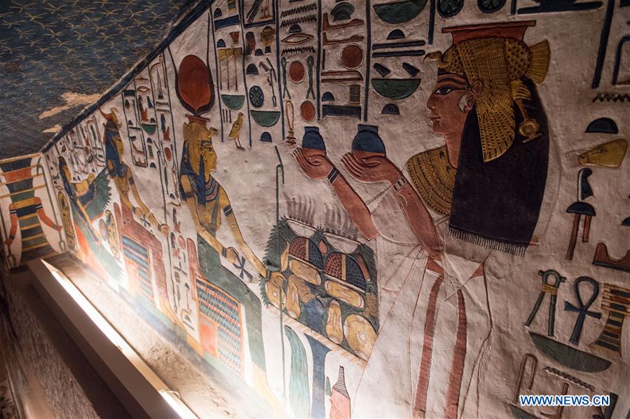 EGYPT-LUXOR-VALLEY OF QUEENS-NEFERTARI-TOMB