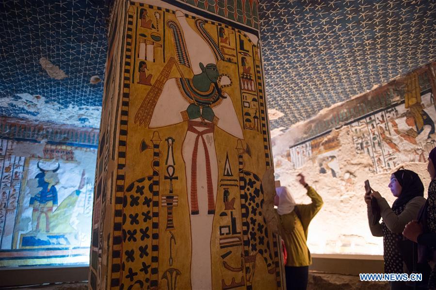 EGYPT-LUXOR-VALLEY OF QUEENS-NEFERTARI-TOMB