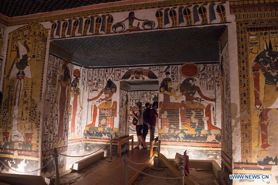 EGYPT-LUXOR-VALLEY OF QUEENS-NEFERTARI-TOMB