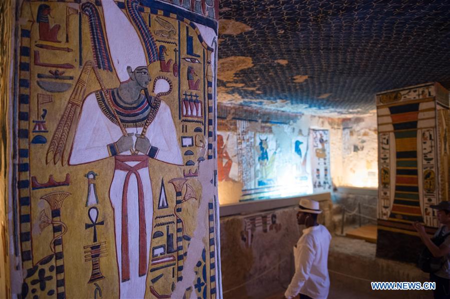 EGYPT-LUXOR-VALLEY OF QUEENS-NEFERTARI-TOMB