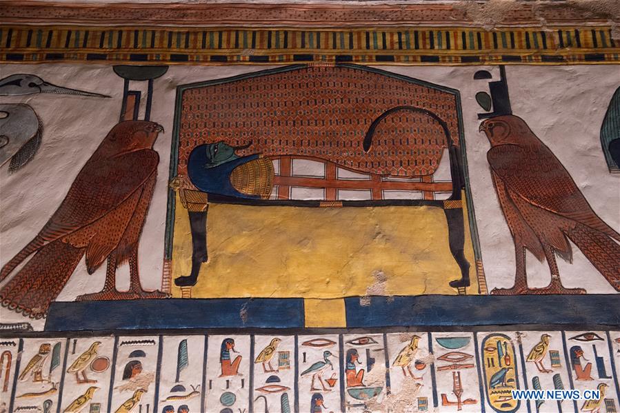 EGYPT-LUXOR-VALLEY OF QUEENS-NEFERTARI-TOMB