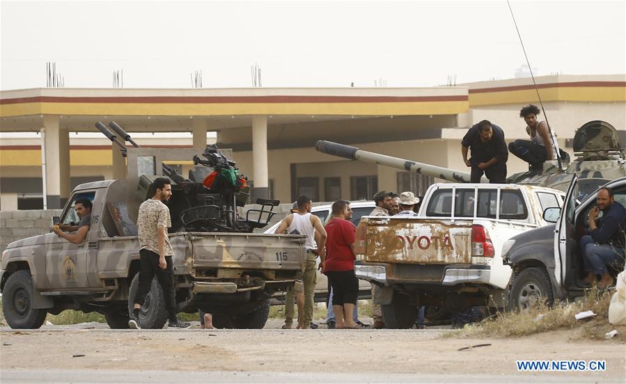 LYBIA-TRIPOLI-MILITARY-ATTACK