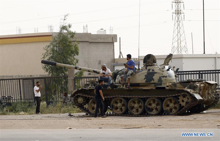 LYBIA-TRIPOLI-MILITARY-ATTACK