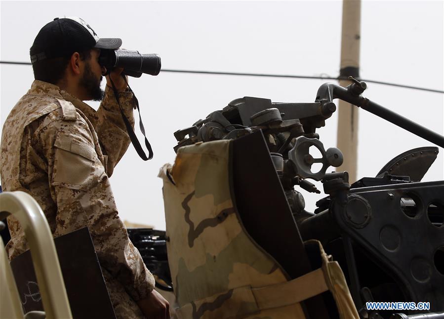 LYBIA-TRIPOLI-MILITARY-ATTACK