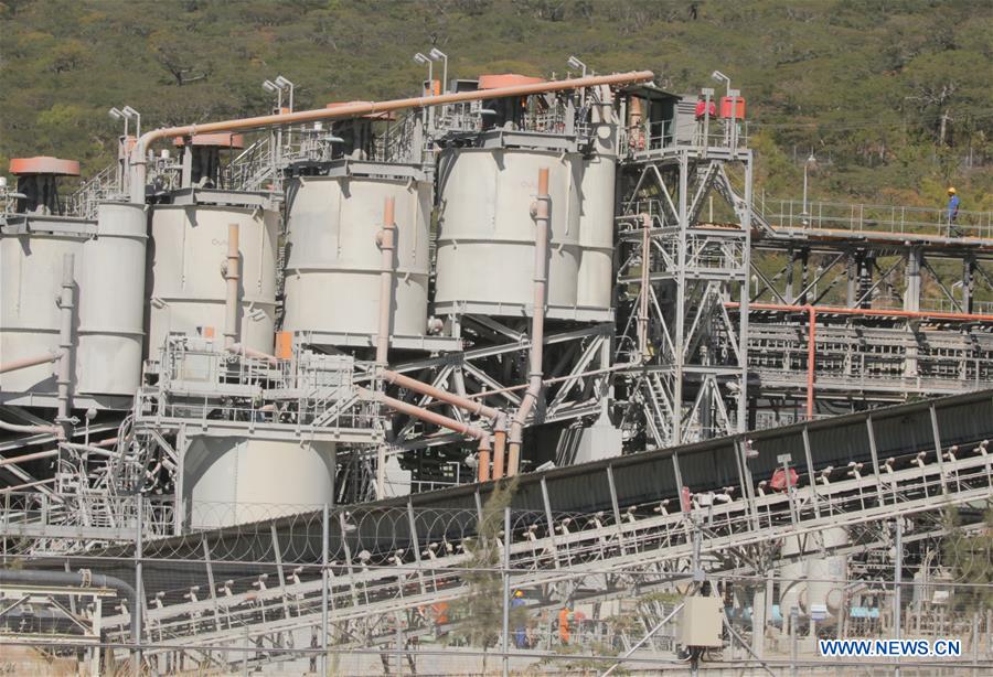 ZIMBABWE-MIDLANDS-SHURUGWI-PLATINUM MINE-SMELTER