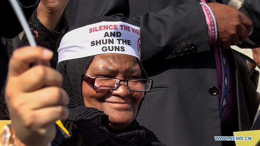 SOUTH AFRICA-CAPE TOWN-AFRICA DAY-PEACE WALK