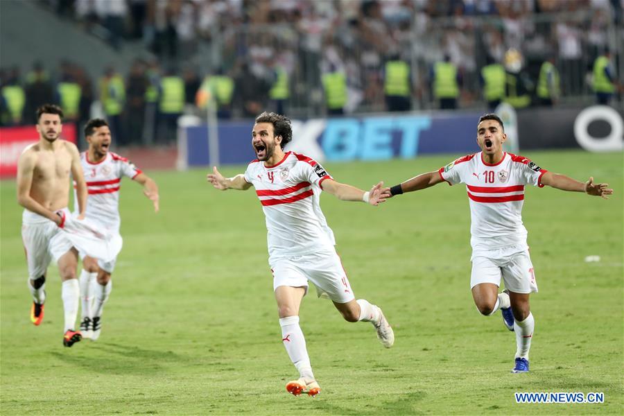 (SP)EGYPT-ALEXANDRIA-SOCCER-CAF CONFEDERATION CUP-FINAL-ZAMALEK VS RS BERKANE