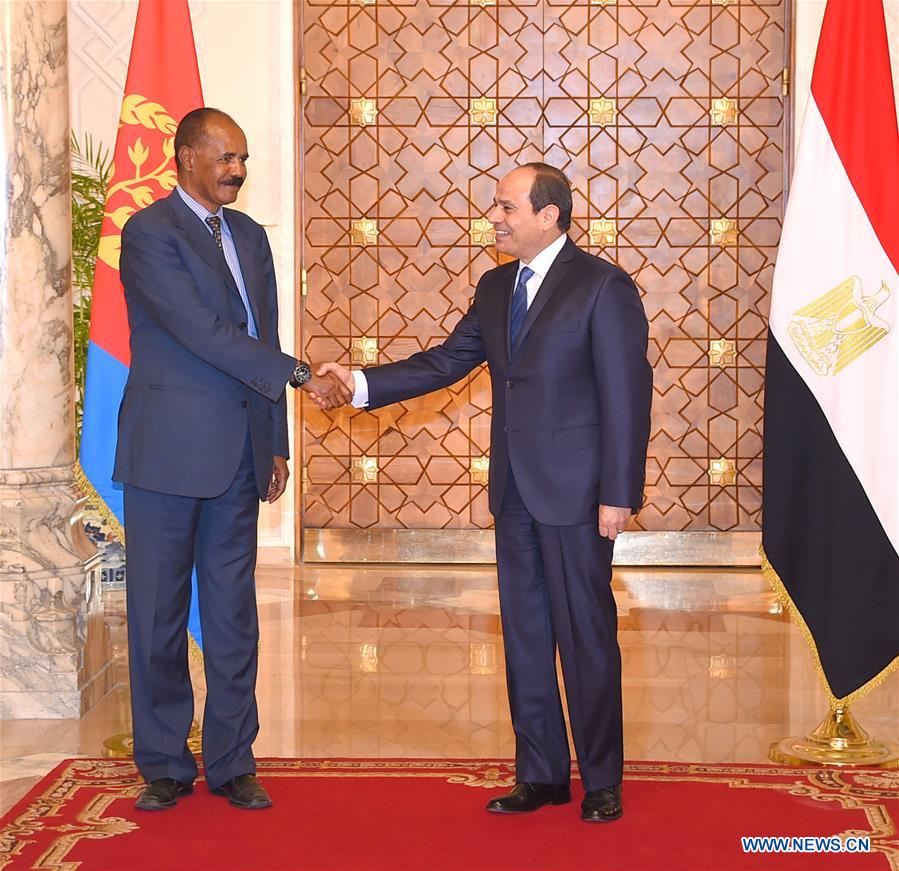 EGYPT-CAIRO-ERITREA-PRESIDENT-VISIT