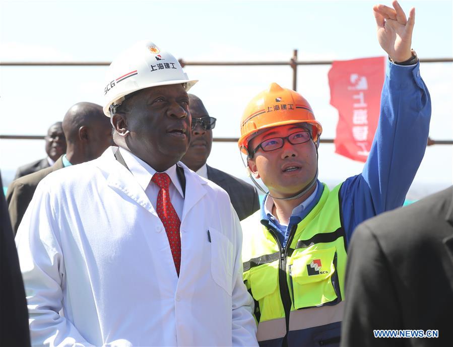 ZIMBABWE-MOUNT HAMPDEN-NEW PARLIAMENT BUILDING-CHINESE FIRM-CONSTRUCTION