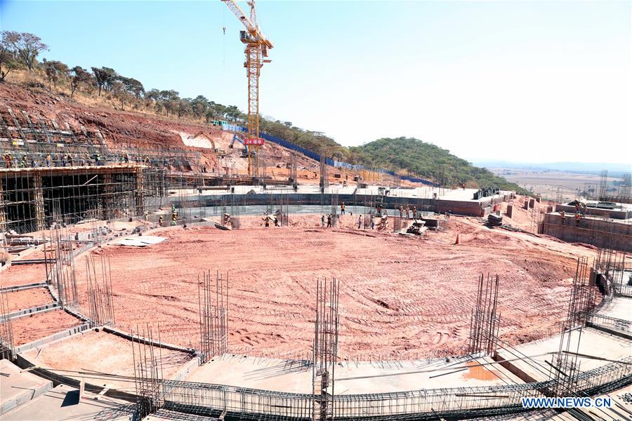 ZIMBABWE-MOUNT HAMPDEN-NEW PARLIAMENT BUILDING-CHINESE FIRM-CONSTRUCTION