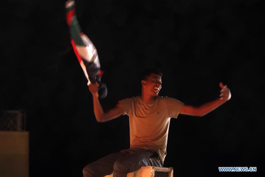 SUDAN-KHARTOUM-TRANSITIONAL PERIOD DOCUMENTS-SIGNING-CELEBRATION