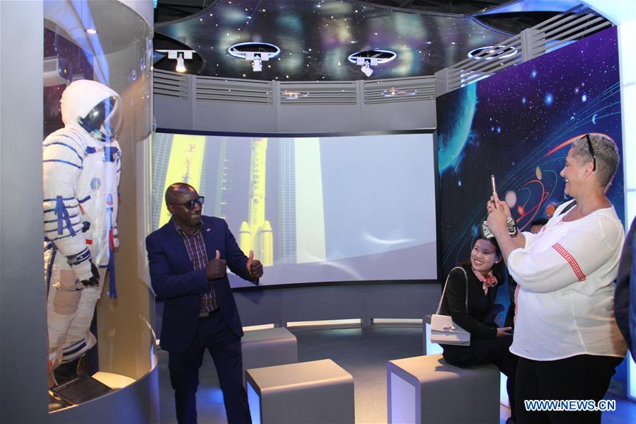 NAMIBIA-SWAKOPMUND-CHINESE ASTRONAUTS-VISIT