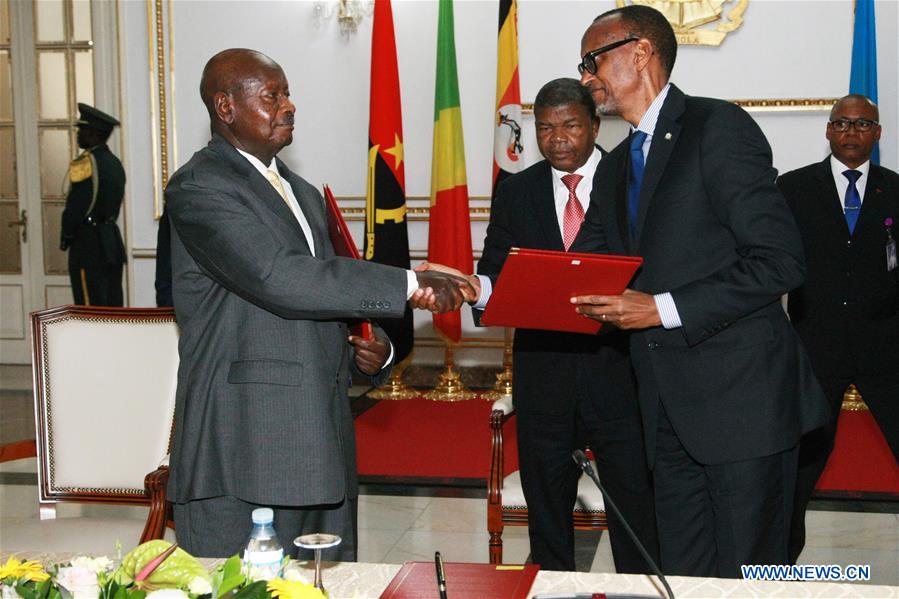 ANGOLA-LUANDA-RWANDA-UGANDA-MOU-SIGNING