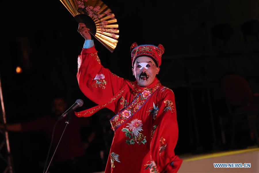 EGYPT-CAIRO-MUSIC FESTIVAL-CHINA'S GAOJIA OPERA PERFORMANCE