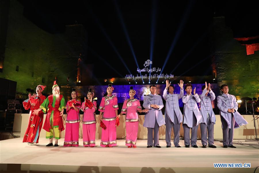 EGYPT-CAIRO-MUSIC FESTIVAL-CHINA'S GAOJIA OPERA PERFORMANCE