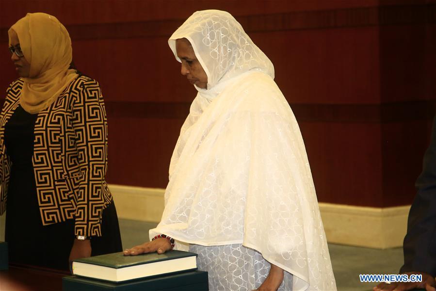 SUDAN-KHARTOUM-TRANSITIONAL CABINET-SWEARING-IN 