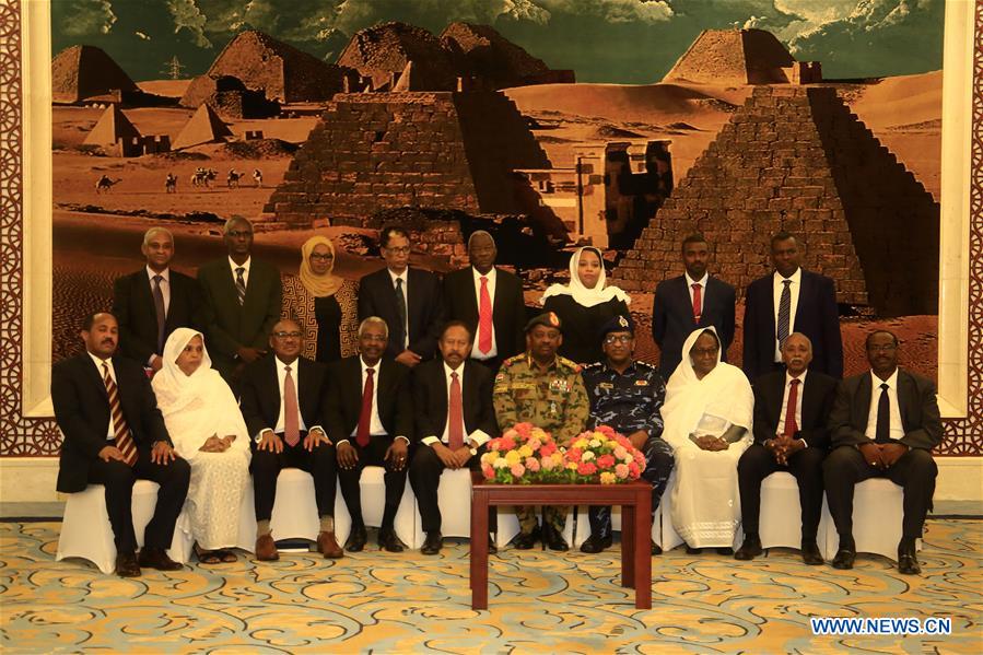 SUDAN-KHARTOUM-TRANSITIONAL CABINET-SWEARING-IN 