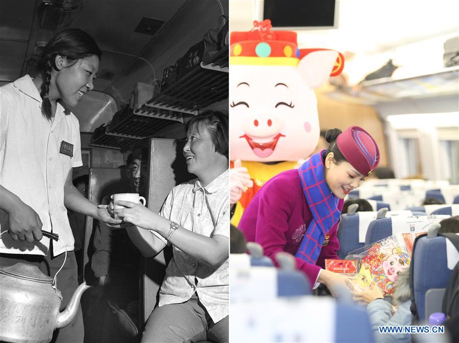 (MOMENTS FOREVER)CHINA-OCCUPATIONS-70 YEARS-DEVELOPMENT (CN)