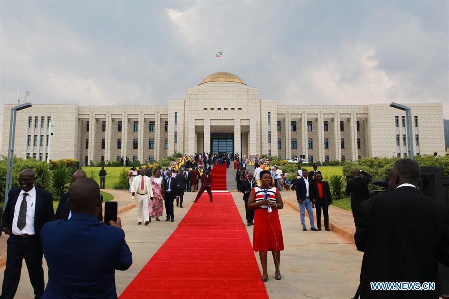 BURUNDI-BUJUMBURA-CHINA-AIDED STATE HOUSE-LAUNCH