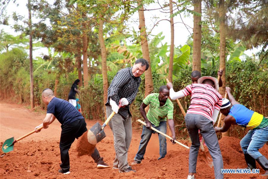 RWANDA-KIGALI-CHINESE ENTERPRISES-RWANDAN RESIDENTS-COMMUNITY WORK