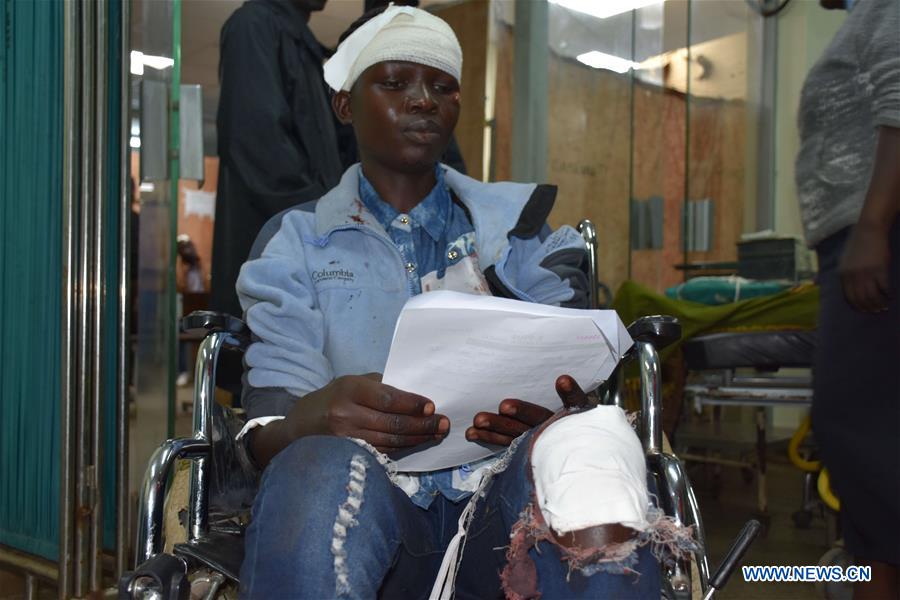 KENYA-KISUMU-BUS-TRUCK COLLISION