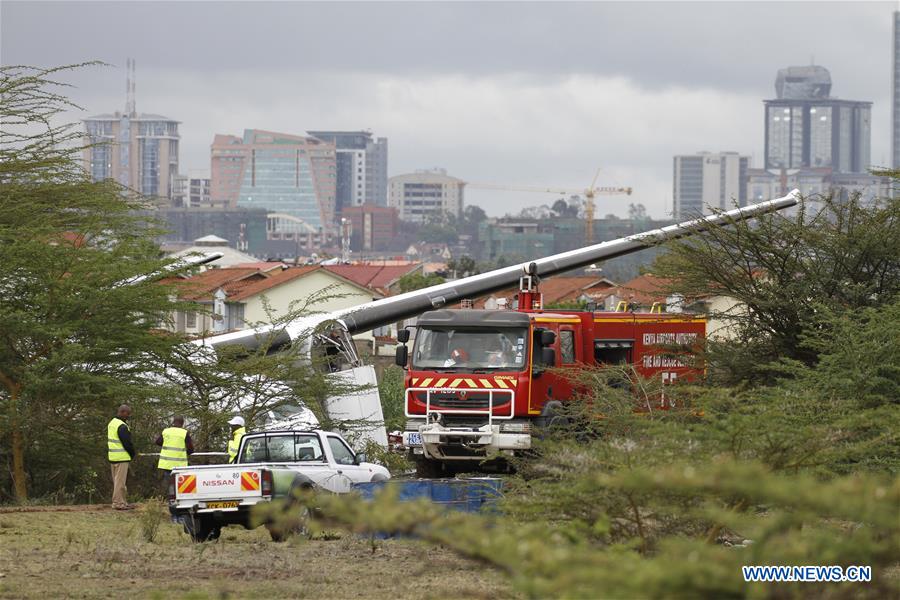 KENYA-NAIROBI-AIRCRAFT ACCIDENT