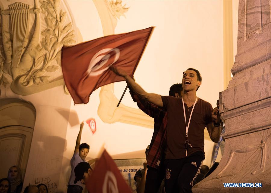 TUNISIA-TUNIS-PRESIDENTIAL ELECTION-KAIS SAIED
