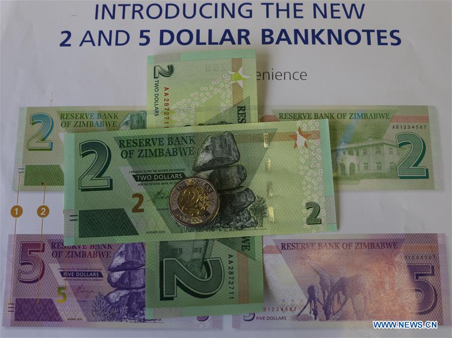 ZIMBABWE-HARARE-NEW BANK NOTES
