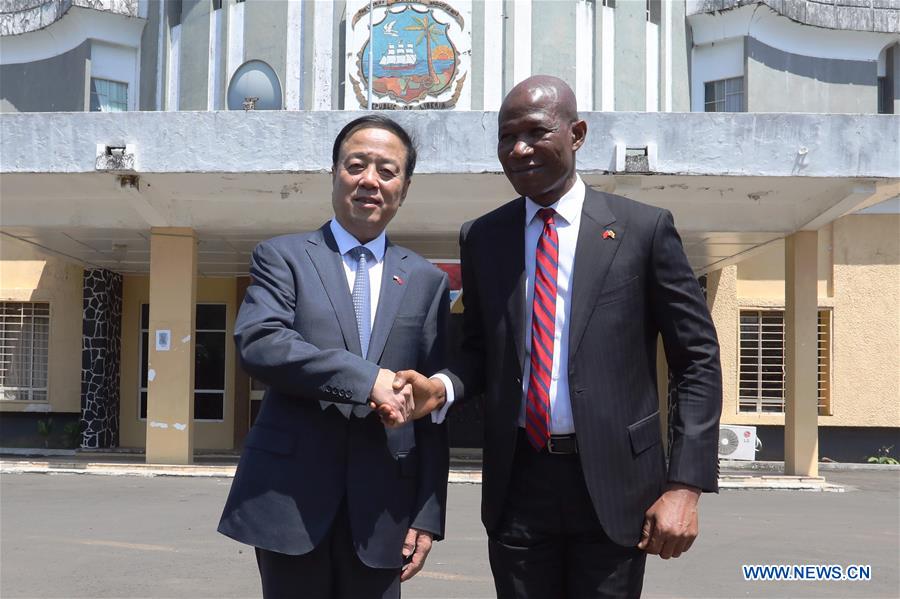 LIBERIA-MONROVIA-CHINA-WU WEIHUA-VISIT