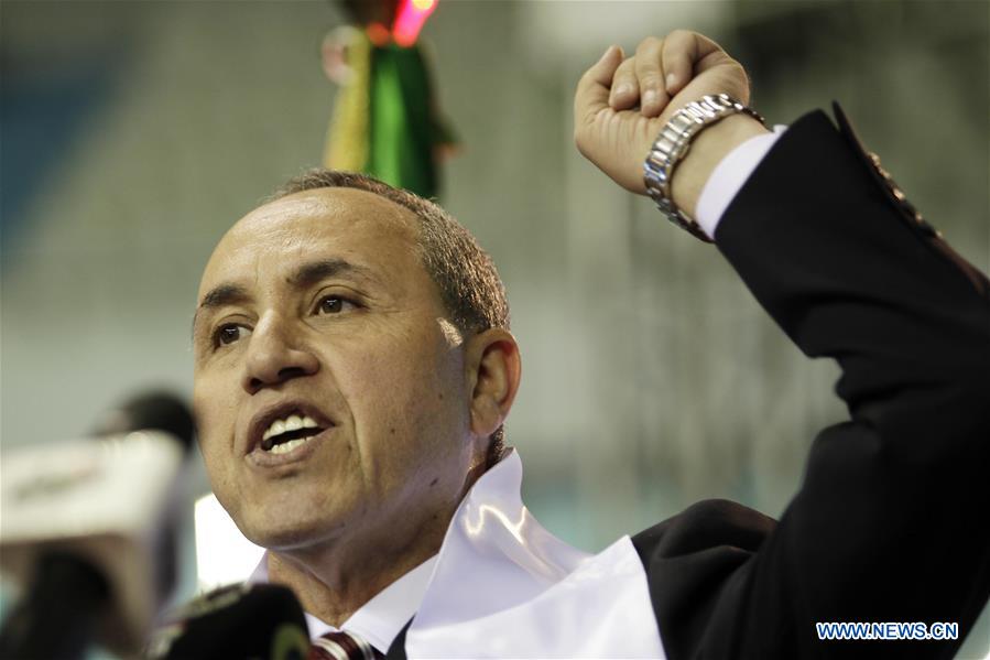 ALGERIA-ALGIERS-PRESIDENTIAL ELECTION-CANDIDATE