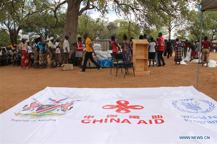 NAMIBIA-NKURENKURU-CHINA AID-FOOD-DROUGHT